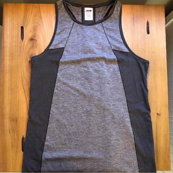 Avia Gray Exercise Tank Top Activewear - Picture 3 of 6